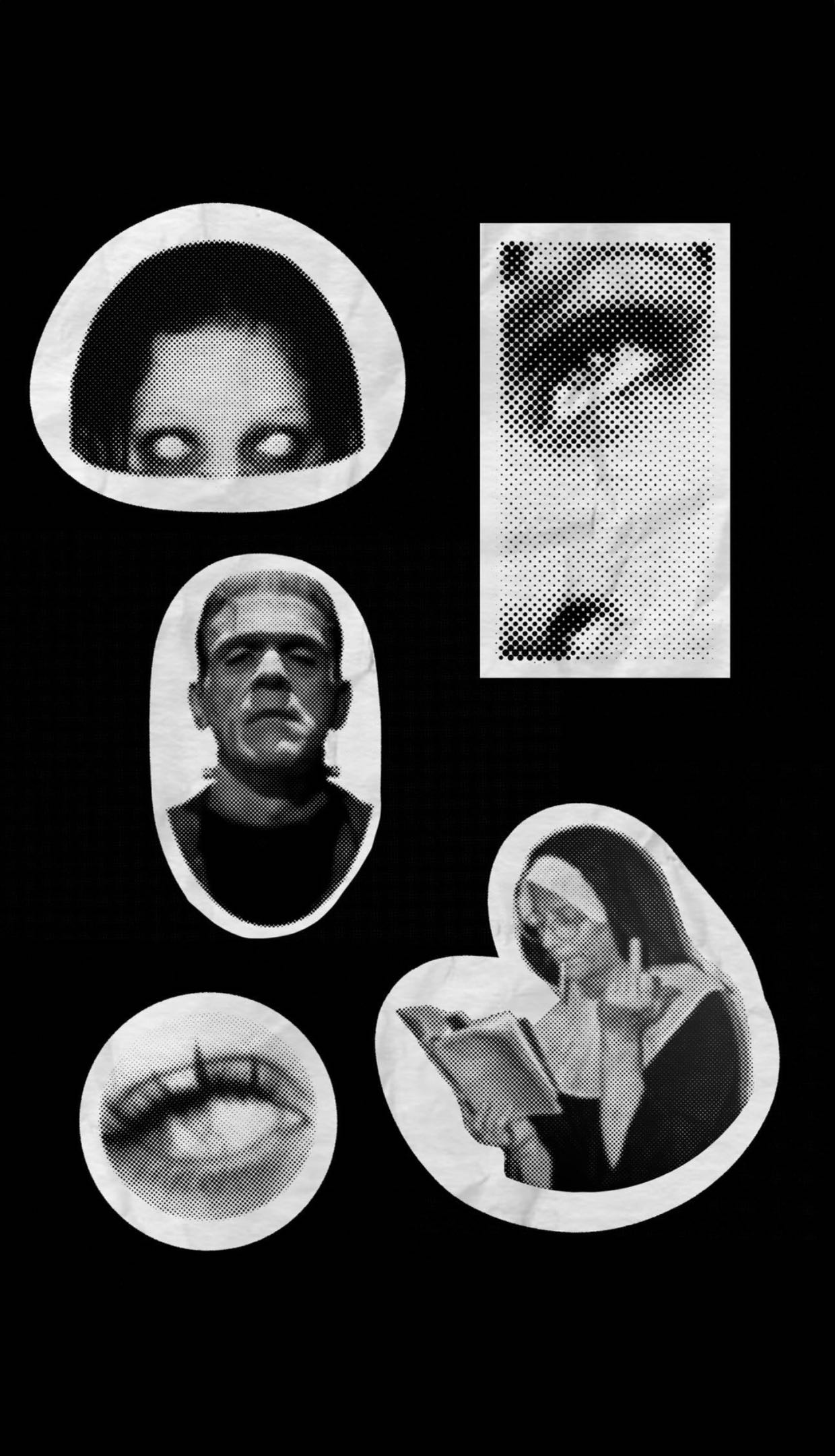 Flash Sheet 4 — Portraits & Halftone